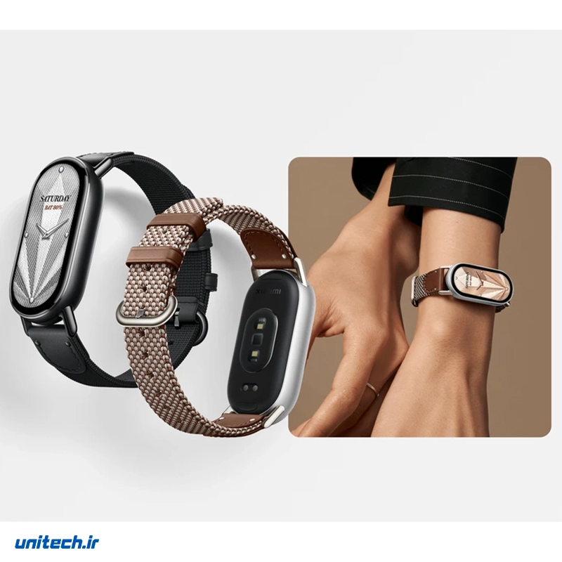 مچ بند هوشمند 46 میلی‌متری شیائومی مدل Band 10 با بند سیلیکونی9